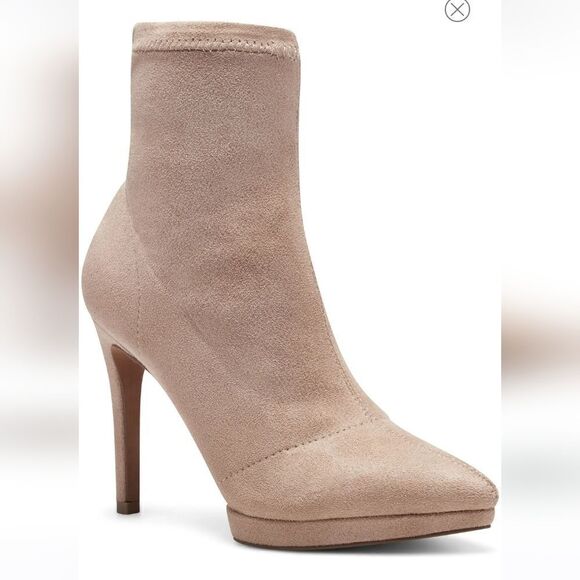 Jessica Simpson Valyn Faux Suede  Bootie in Cheyenne - Picture 3 of 11